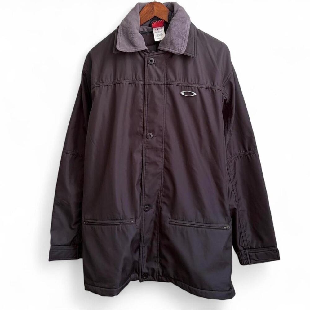 Vintage Y2K Oakley Software Retro Cyber Gorpcore Mens S Heavyweight Ski Jacket